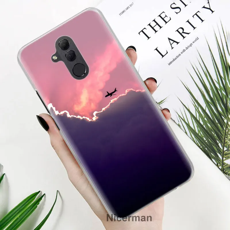 Чехол для телефона с мультяшным воздушным самолетом для huawei mate 20 Pro 10 20 Lite P Smart Plus P30 Pro P30 P20 Lite чехол Coq
