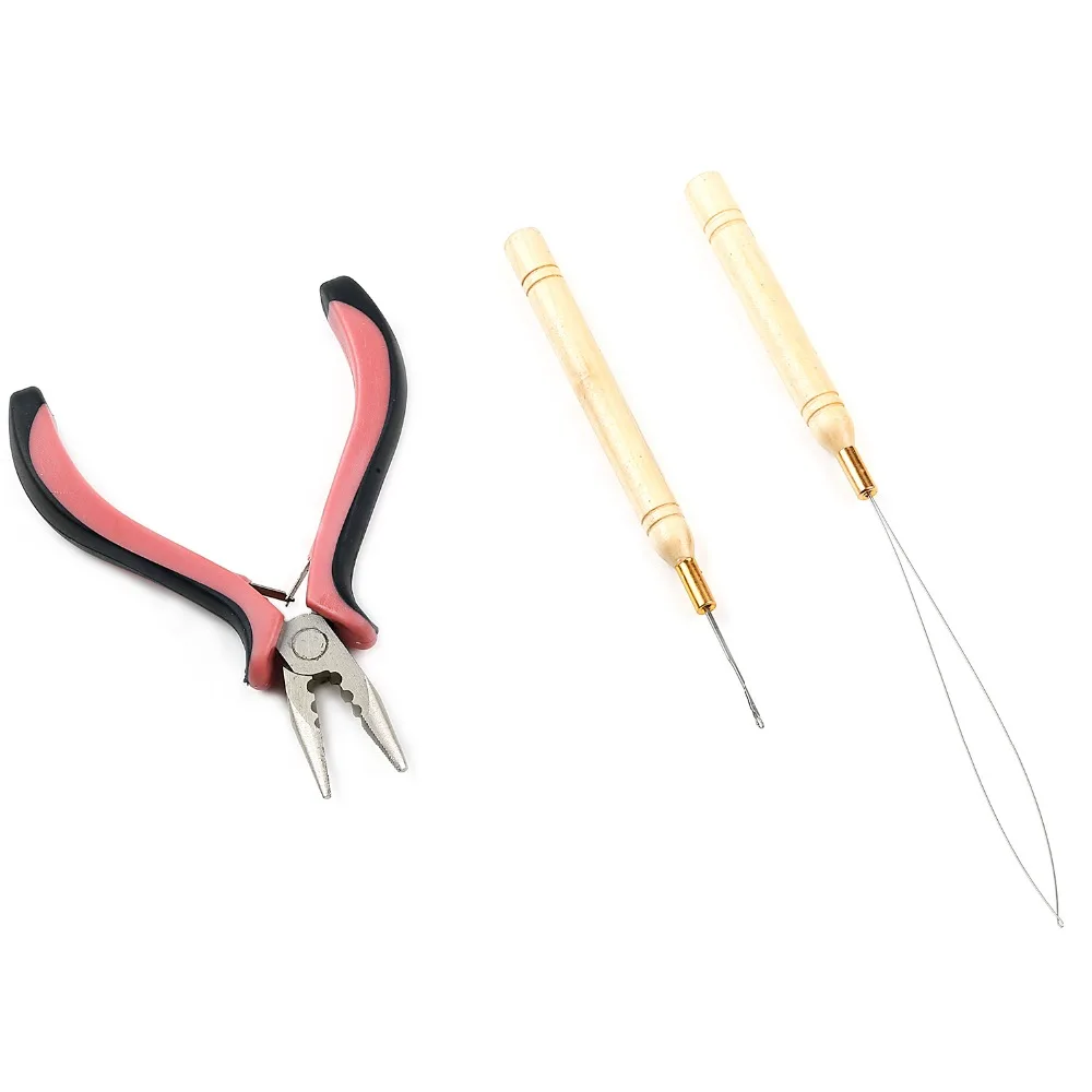 Neitsi 3 Holes Plier Pink# and Micro Pulling Needle and Loop Threader 3pcs/set For Hair Extensions
Neitsi 3 Holes Plier Pink# and Micro Pulling Needle and Loop Threader 3pcs/set For Hair Extensions