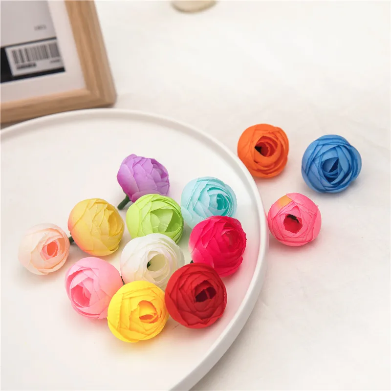 Искусственные шелковые украшения 20 шт. 3 5 см 10 цветов|jewelry artificial|jewelry welderflower girl pearl
