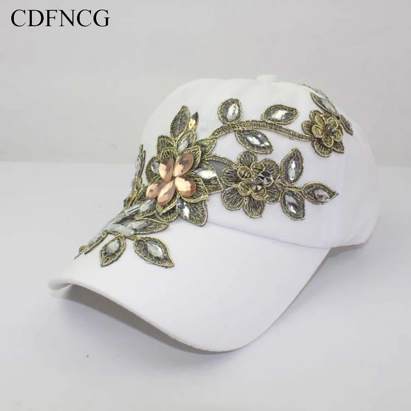 CDF 2019 модная винтажная бейсболка в стиле Snapback из джинсовой ткани с золотым