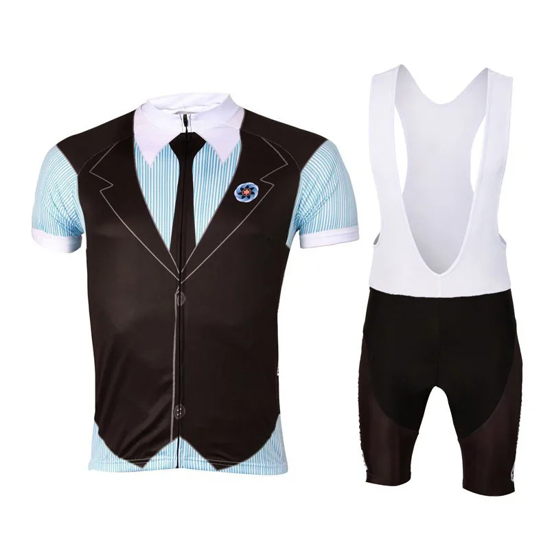 2015 New Men's Cycling Jersey Team Suit Bike SportBicycle Short Slevees T-shirt Bib Shorts CC0156 | Спорт и развлечения