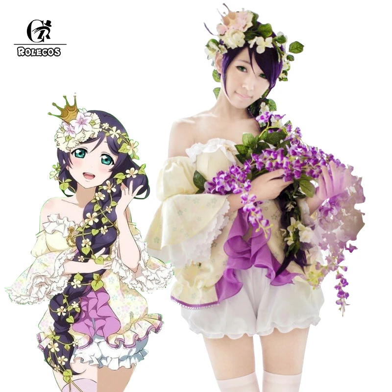 Костюм для косплея ROLECOS аниме Love Live из японского сказочный карнавальный костюм