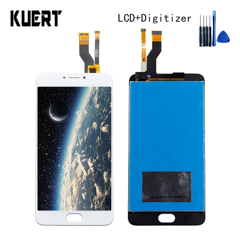 ЖК дисплей 5 дюйма для Meizu M3 Note M681 M681C M681M M681Q M681H сенсорный экран дигитайзер стекло в