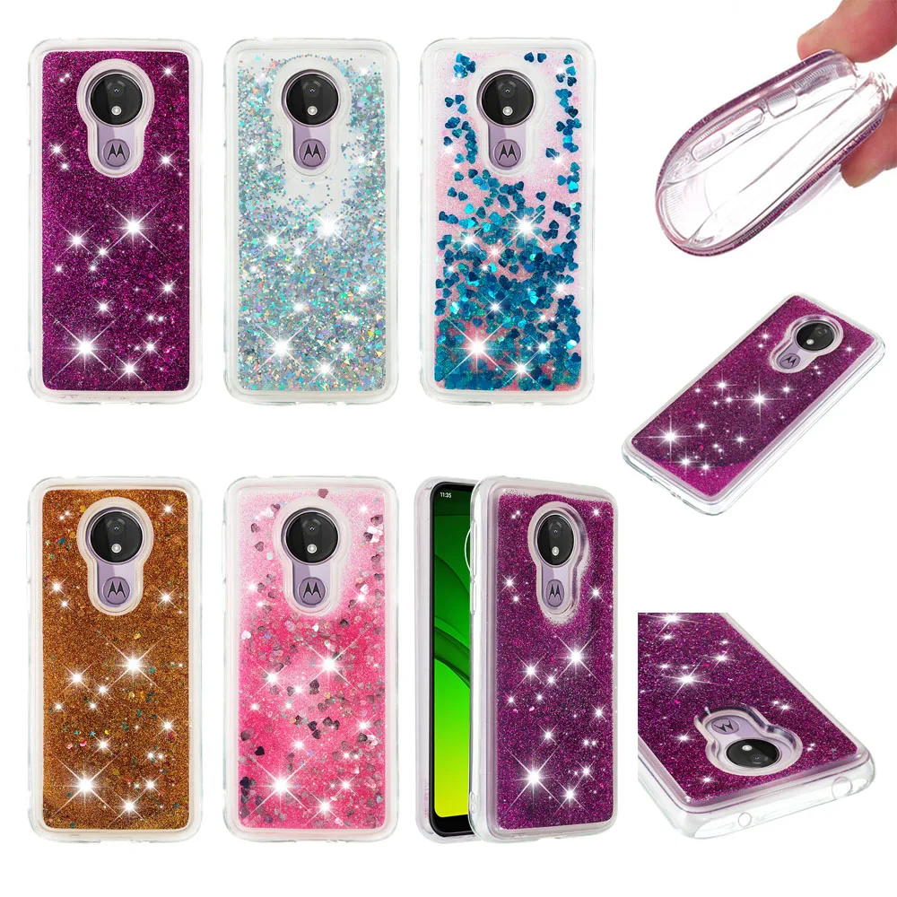 Чехол для Motorola Moto G7 Power E5 Play E4 Plus версия США чехол из мягкого ТПУ с зыбучим песком G5S