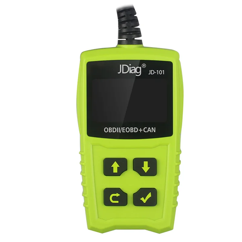 JDiag JD101 автомобильный считыватель кодов оригинальный OBD OBD2 EOBD лучше чем MS509 OM123