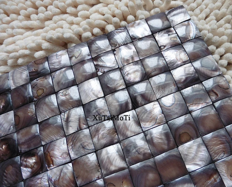 Кофейная Мозаика из ракушек перламутровая плитка натуральная мозаика для ванной