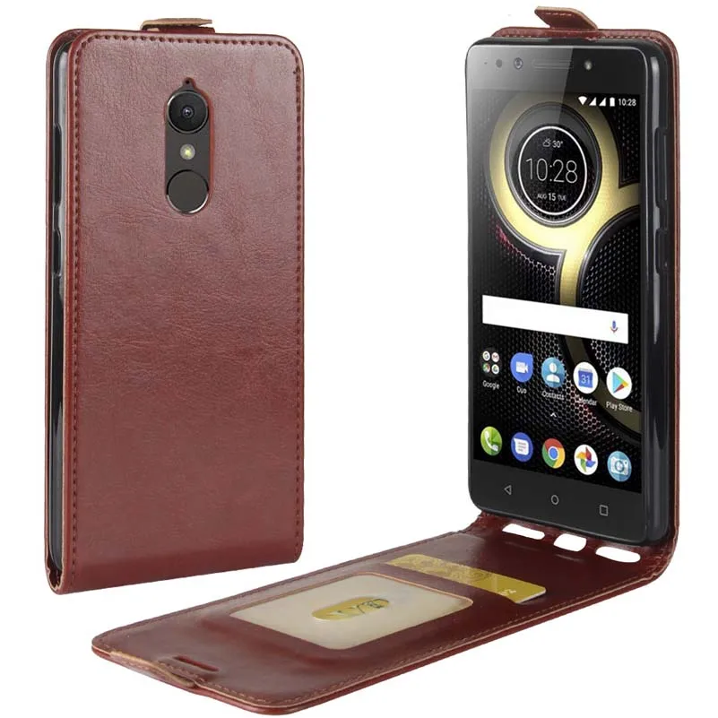 Вертикальная откидная крышка для lenovo K8 случае 5 2 дюймов телефон чехлы с карт