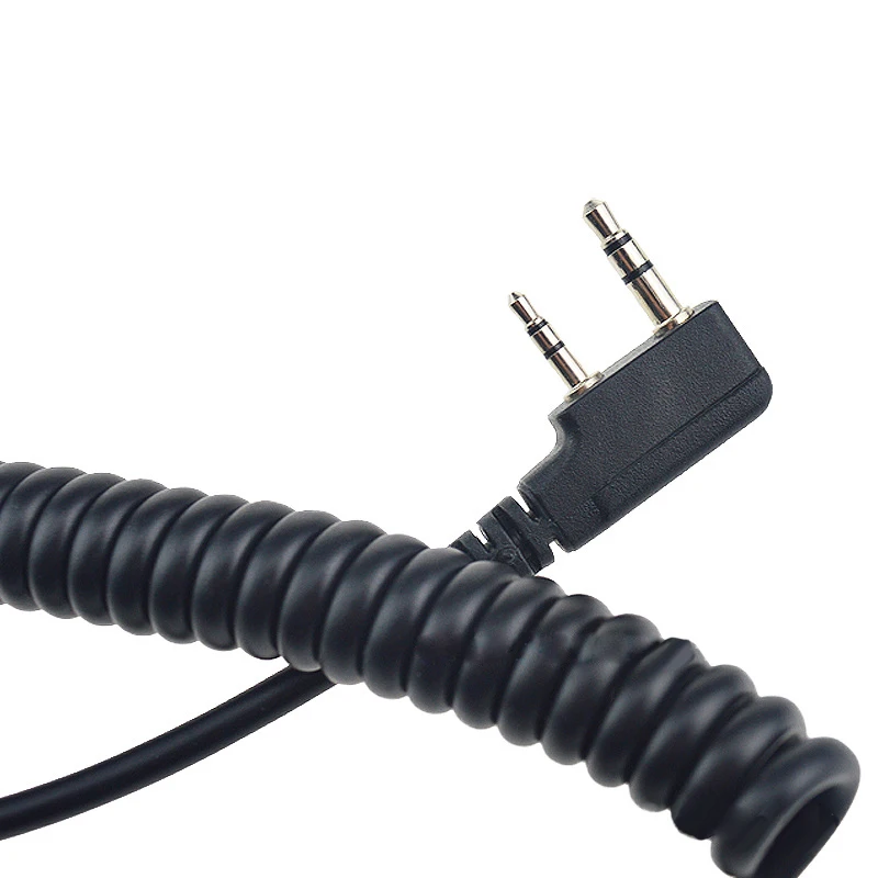 Мини светодиодный наплечный динамик микрофон для KENWOOD TYT F8 BAOFENG UV5R Retevis радио портативная рация микрофон Аксессуары