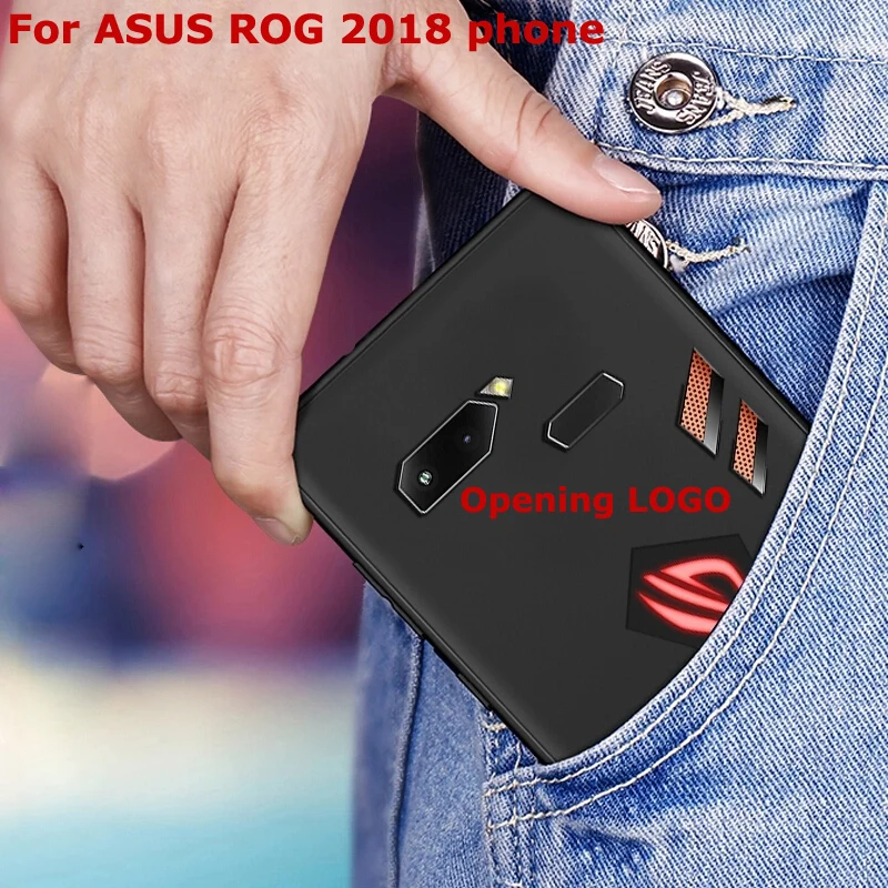 1 шт. открытое отверстие для логотипа телефона Asus ROG ZS600KL 2018 чехол с мультяшным