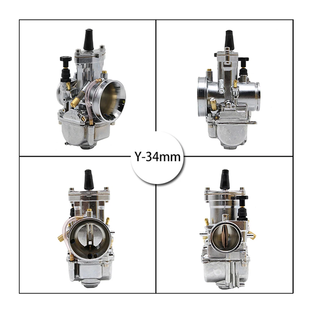 ZS мотоциклы Универсальный PWK ZSDTRP 28 30 32 34 мм Карбюратор CARB мотоциклетные гоночные