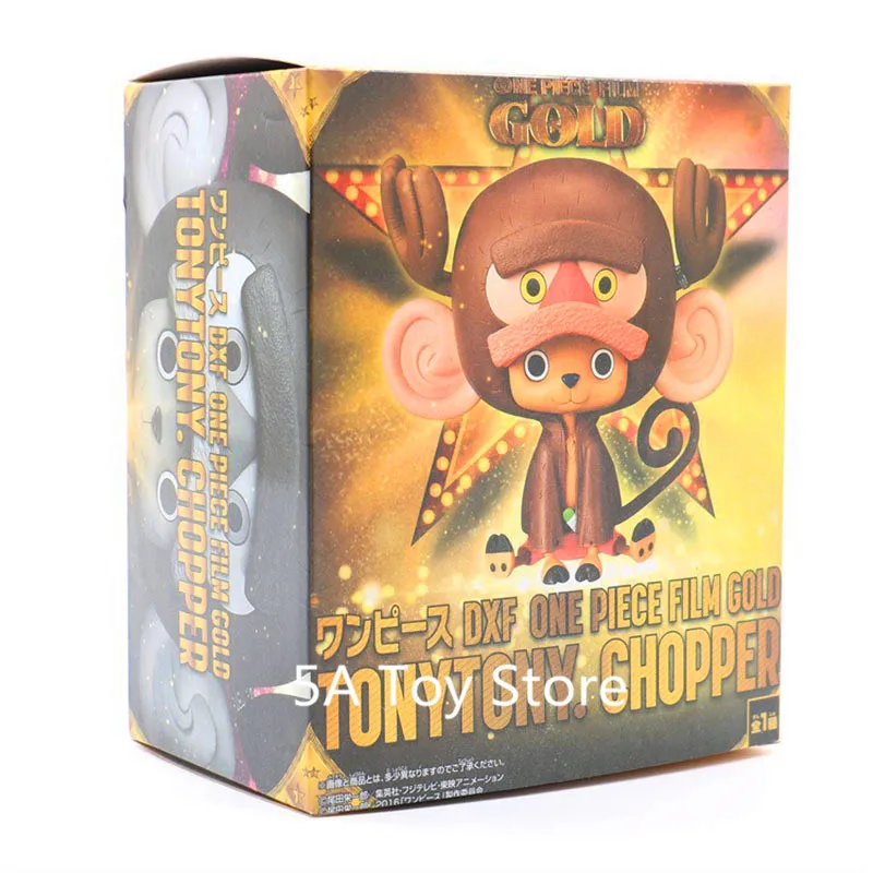 

Anime One Piece Film Gold TonyTony Chopper Cosplay Monkey Ver PVC Action Figure Collection Model Toy Doll