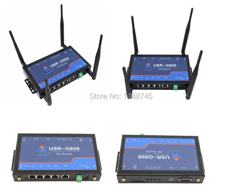 

Промышленный 4G беспроводной маршрутизатор USR-G800-42 и TD-LTE, Настройка сети