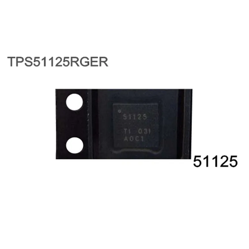 

10Pcs/LOT 100% New 51125 TPS51125 TPS51125RGER QFN-24