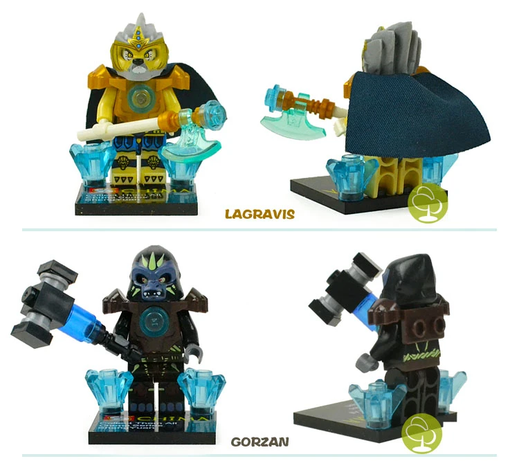 6pcs Phantom Laval Razar Eris Legends of Chimaed Eagle Worris Cragger DIY Assemble minifig Building Blocks Kids Toys Gifts | Игрушки и