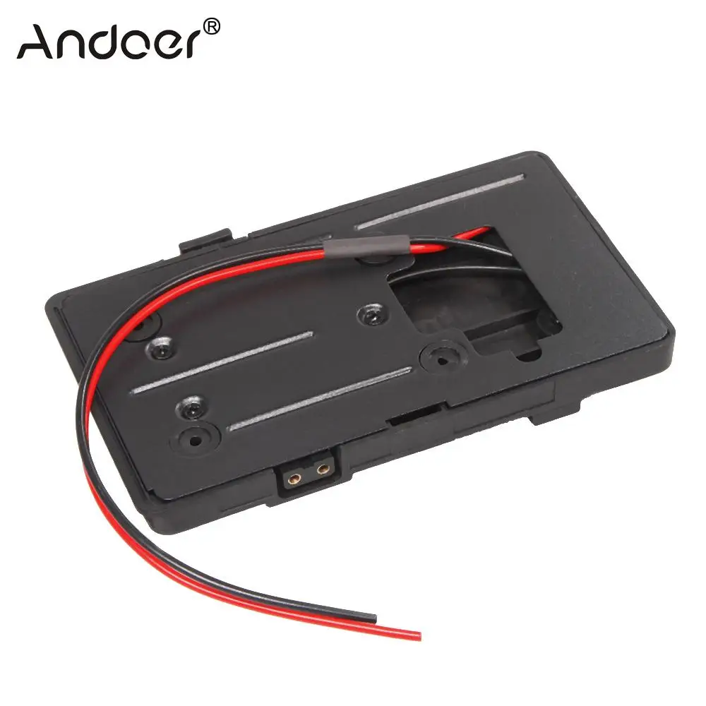 Камера andoer батарея задняя упаковка пластина адаптер для Sony V shoe Mount Lock Батарея