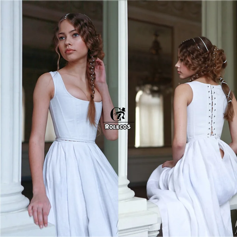 ROLECOS Женский комплект из двух предметов сексуальный укороченный топ белая