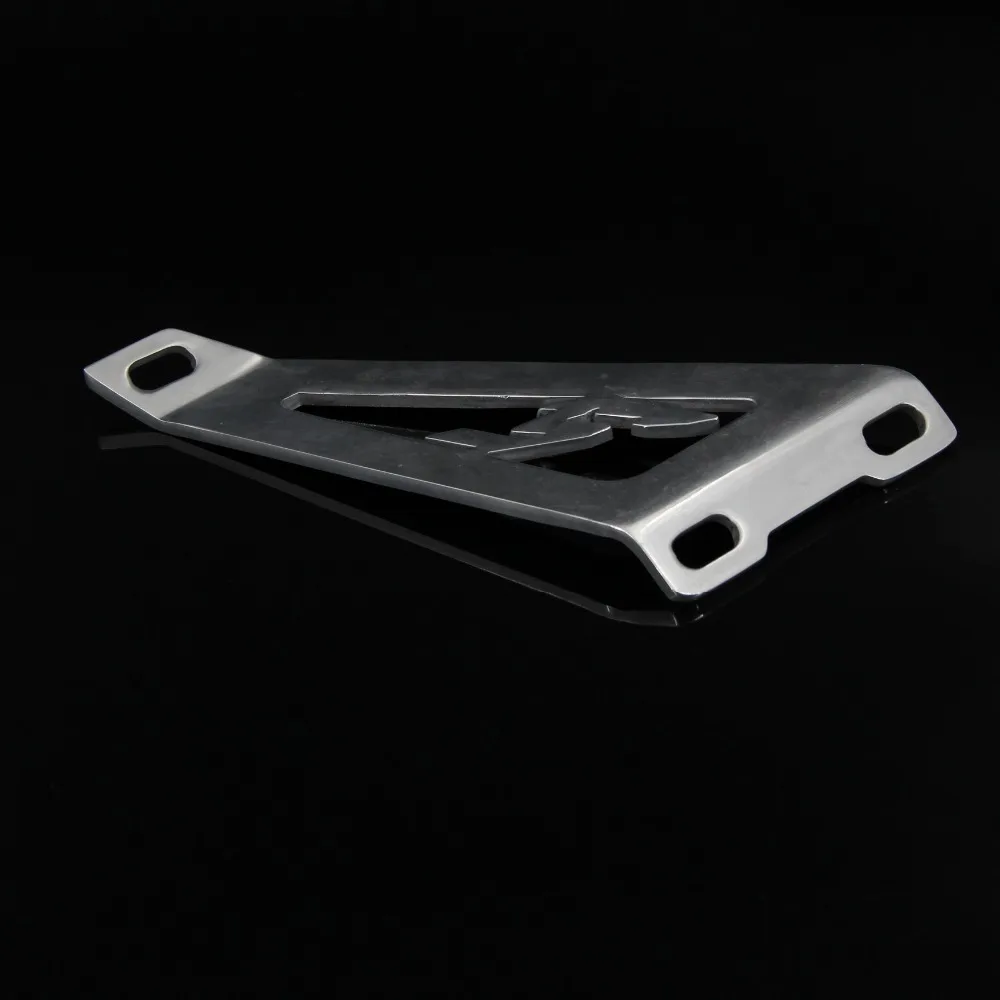 Для Yamaha YZF R1 1998 2005 1999 2000 2001 2002 2003 2004 черно хромированный Кронштейн для выхлопных