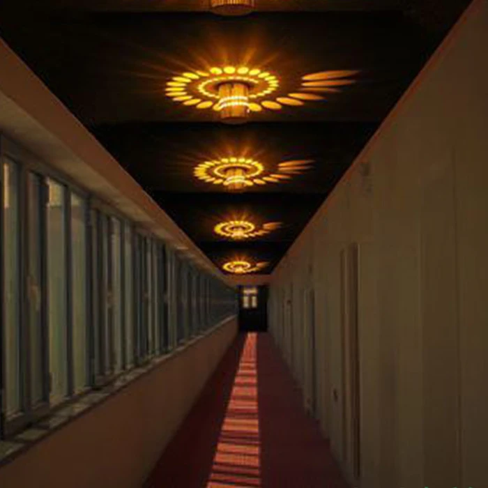 Светодиодный настенный светильник для помещений 3 Вт точечный светодиодный