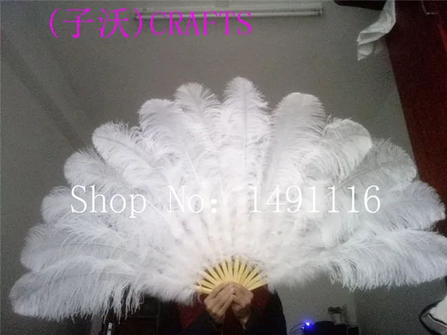 Новинка! Качественный веер из страусиных перьев праздничная Вечеринка сделай