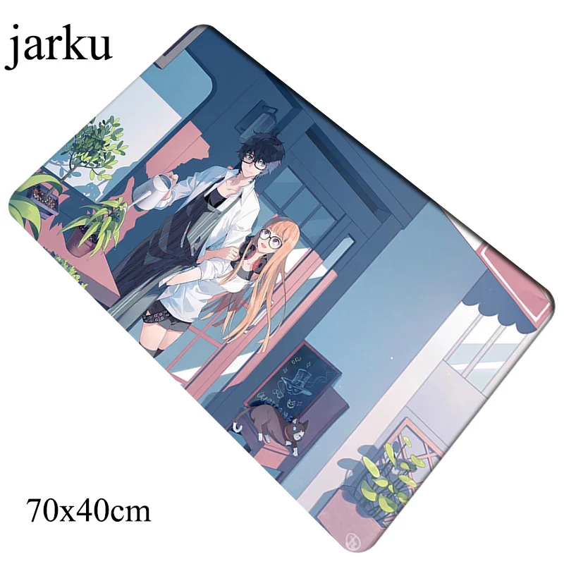 Size 700x400x2mm Persona 5 Коврик для мыши геймер милый 700x400x2 мм notbook коврик для мыши игровой коврик для мыши Большой объемный рисунок коврик для мыши стол для компьютера коврик для мыши - Цвет: Size 700x400x2mm