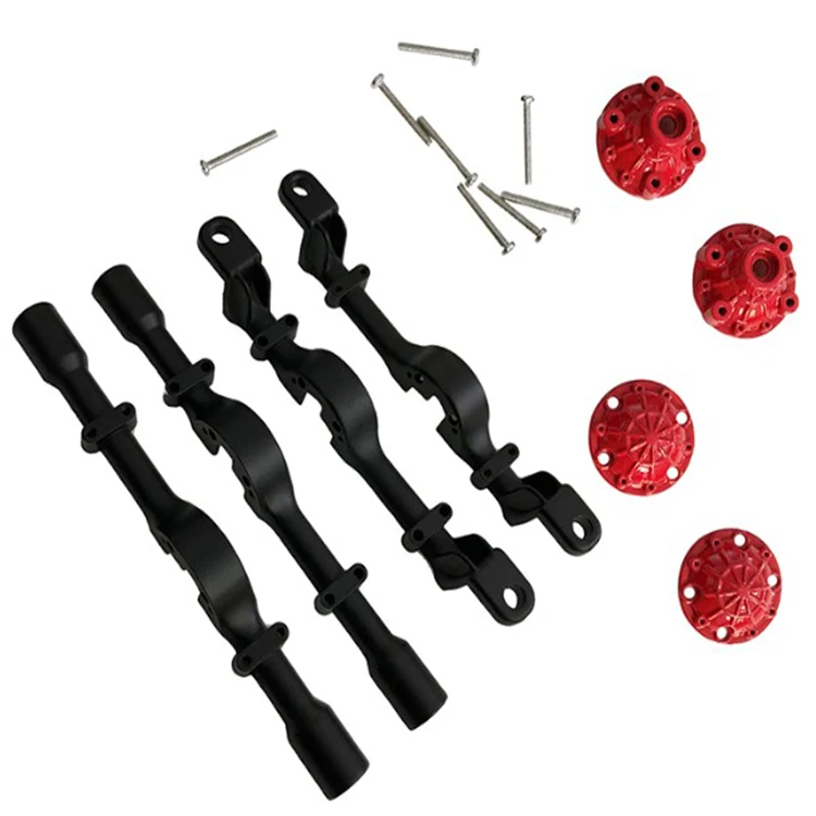 

WPL B14 B24 C14 4X4 6X6 Fayee FY001 FY002 1/16 Military Truck RC Car spare parts Upgrade metal front and rear axle shell