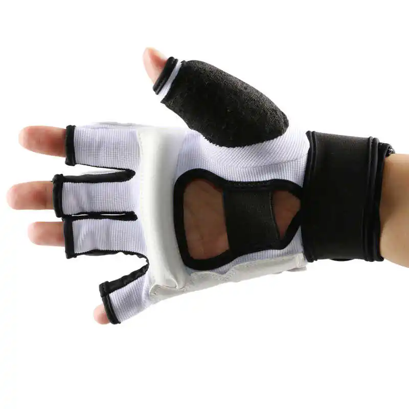 Taekwondo Gloves Fighting Hand Protector WTF Approved Martial Arts Sports Guard PU Leather Fitness Boxing |