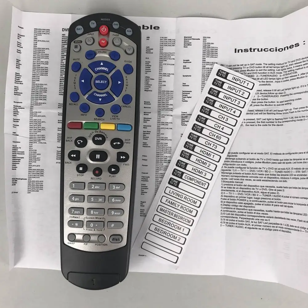 Новая замена для DISH 20 1 Dish Network IR спутниковый приемник дистанционного