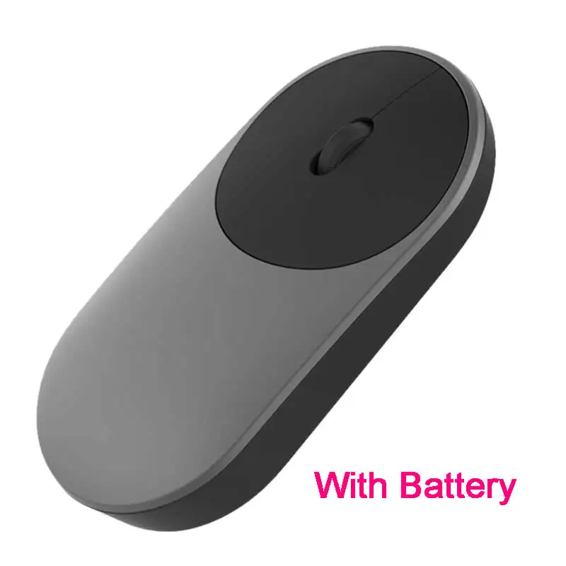 Xiaomi Portable Mouse Aluminium Alloy Shell Support RF 2.4Ghz Wireless And Bluetooth 4.0 Dual Mode For Laptop Computer | Компьютеры и