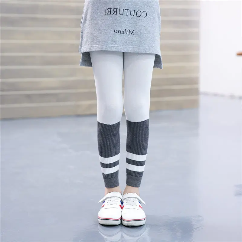 2017 детские штаны высокого качества на осень зиму леггинсы для девочек детская