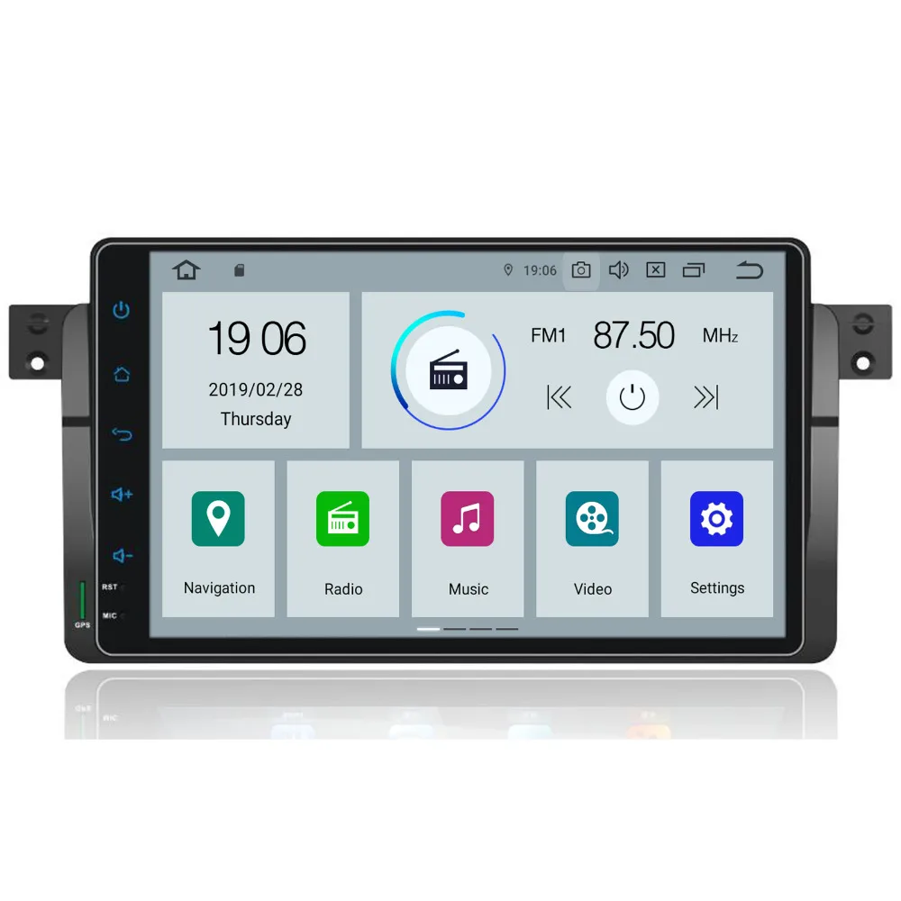 COIKA 9 &quotAndroid 0 Система Автомобильный DVD плеер для BMW 3 серии E46 MG ZT Rover 75 GPS Navi Touch