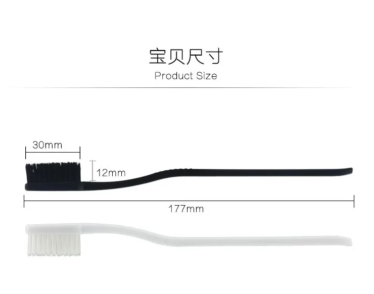 Бесплатная доставка телефон 10 шт./лот черно белая зубная щетка для влюбленных