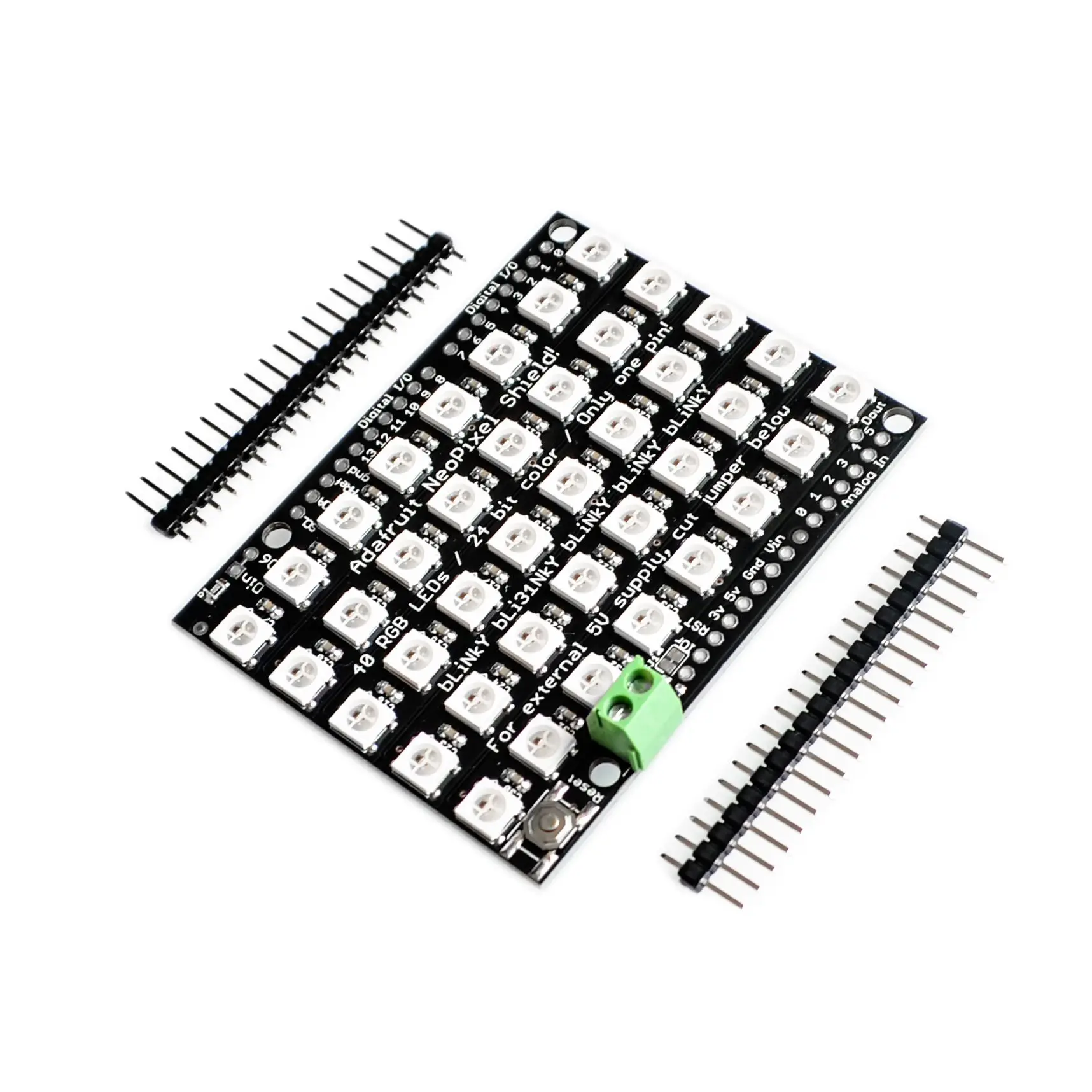 40 бит RGB светодиодный WS2812 пиксели матрицы щит|pixel|shieldm&m |