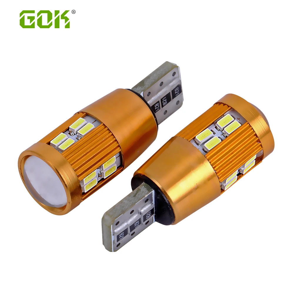1 шт. Автомобильный свет T10 w5w Led canbus t10 22smd led 3014 ксеноновый Белый светодиодный