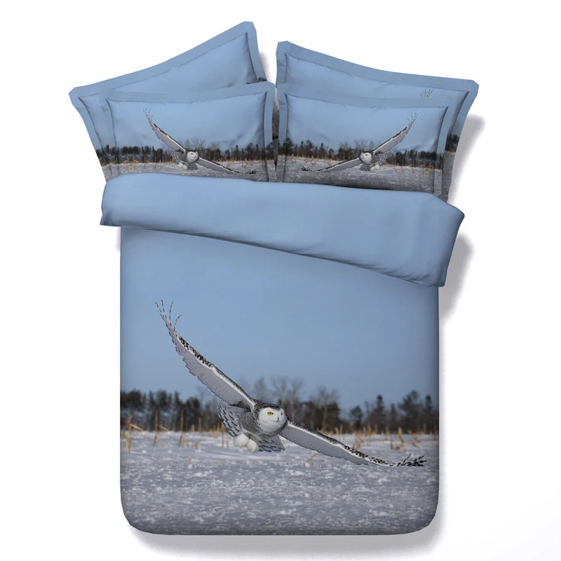 Комплект постельного белья с принтом орла и птицы постельное белье для мальчиков