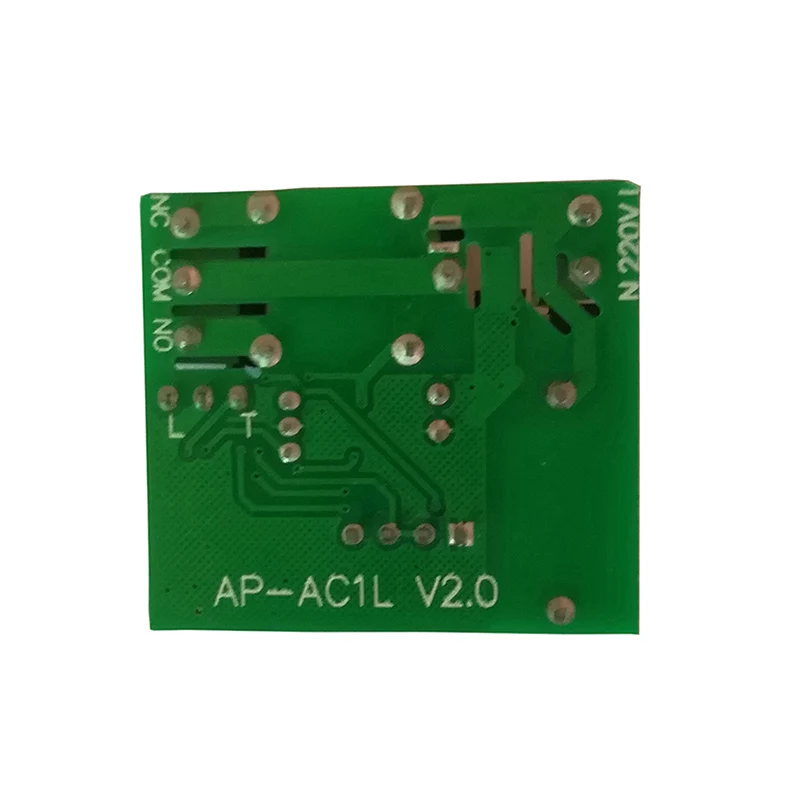 Радиочастотный мини беспроводной пульт дистанционного управления AC 220 В 1 канал