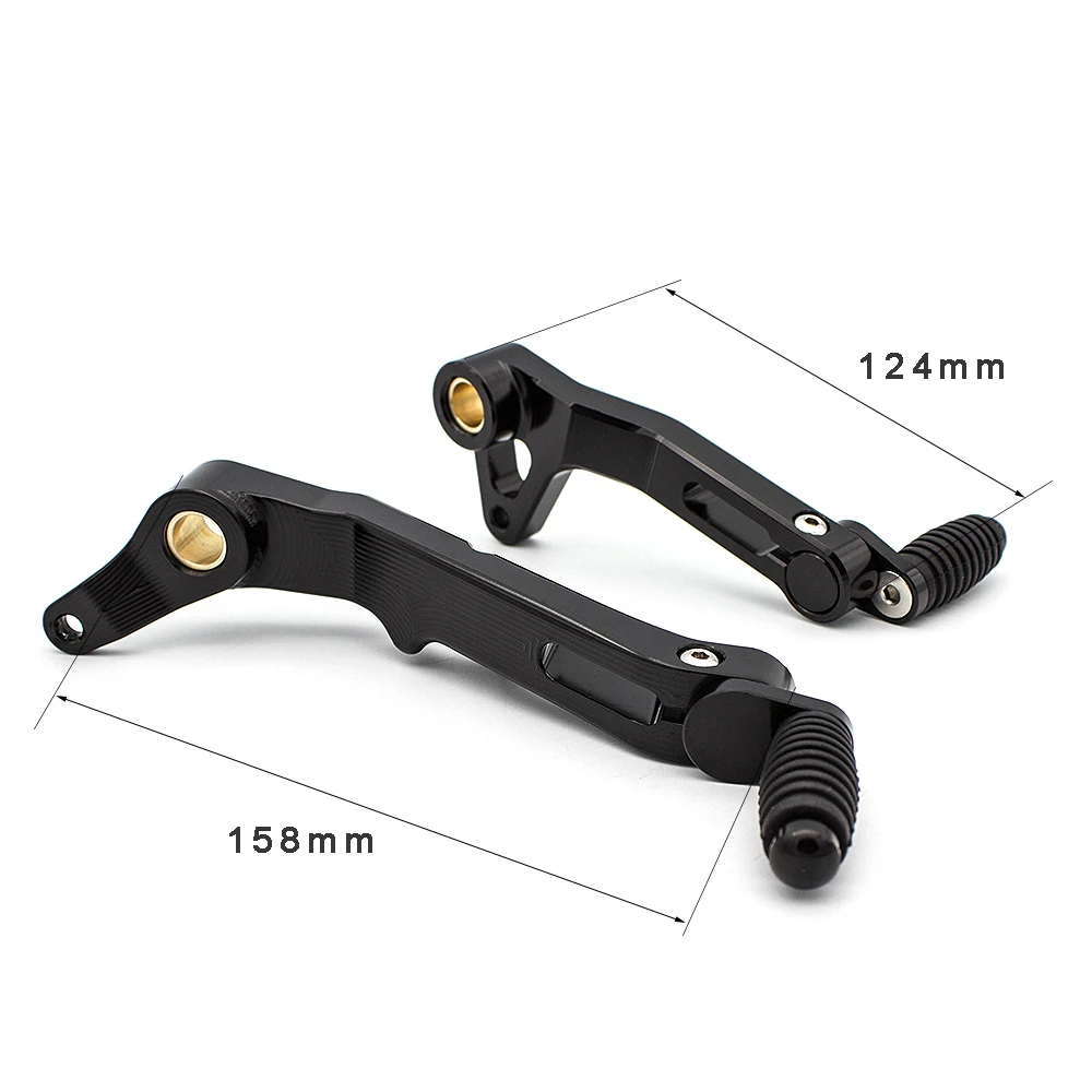 Для Ducati MONSTER 821 1200 2014 2019 CNC алюминиевый тормозной рычаг переключения передач для