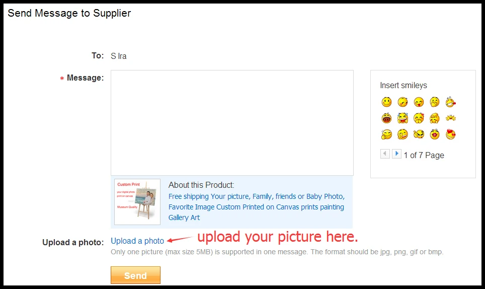Бесплатная доставка вашего изображения фотографии семьи друзей или ребенка