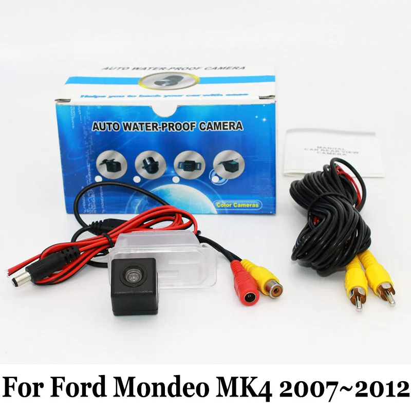 Для Ford Mondeo MK4 2007 ~ 2012 / RCA AUX Проводная или Беспроводная/CCD ночное видение/HD