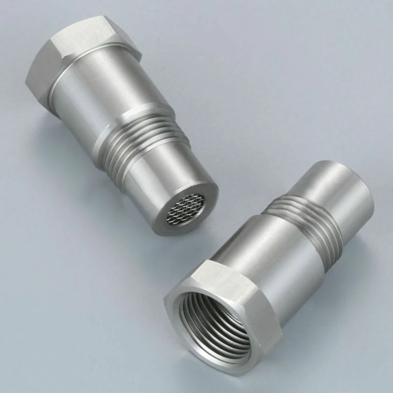 2pcs CEL Oxygen Sensor Eliminator Adapter Mini Catalytic Converter with Filter | Автомобили и мотоциклы