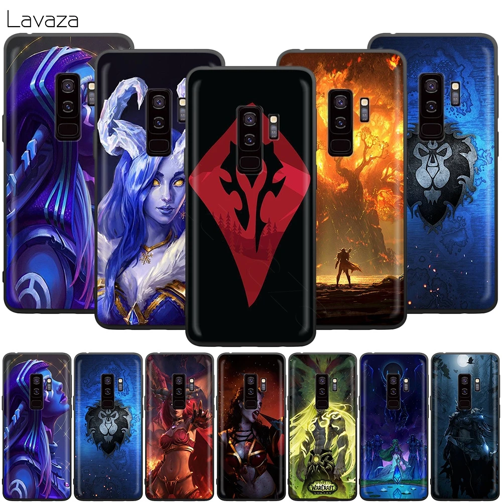 Чехол World of Warcraft для Samsung Galaxy S20 S10 S9 S8 S7 S6 Plus Note 9 8 M30 M20 M10 Edge Lite Ultra|Бамперы| |
