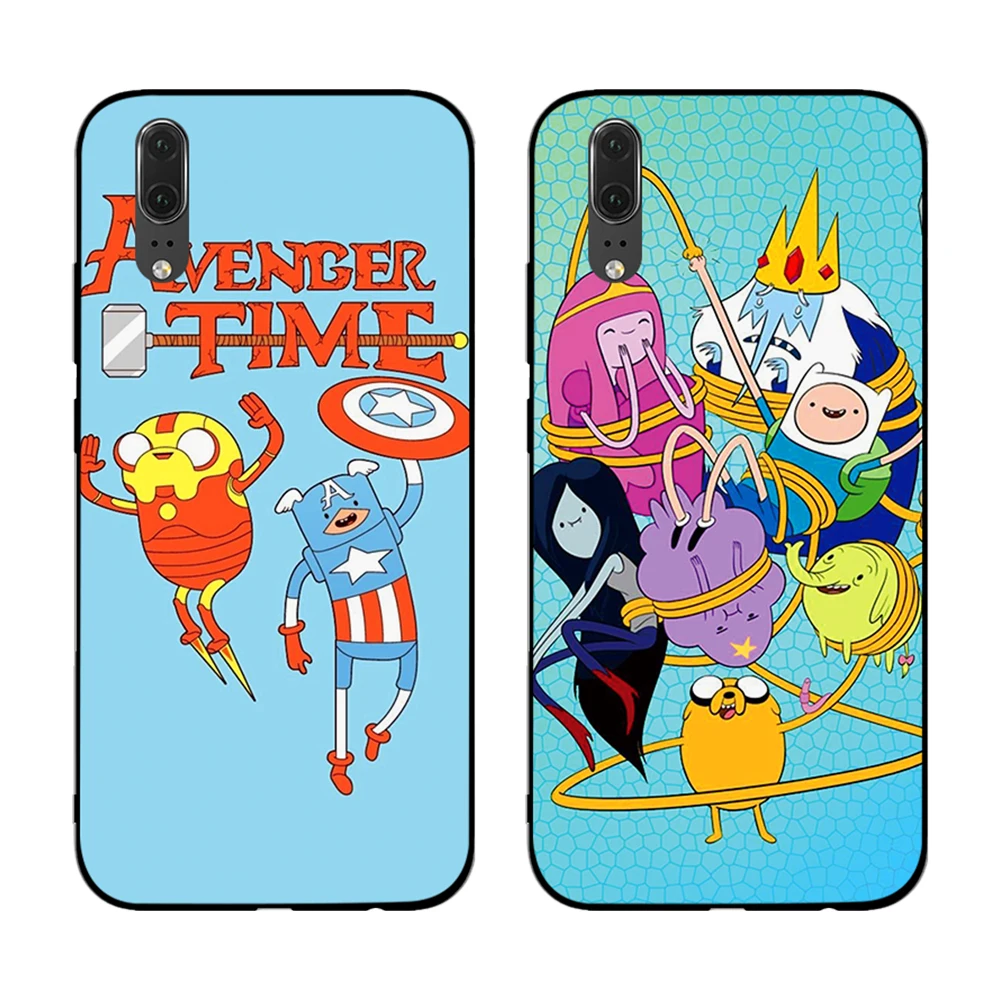 Adbenture Time with Finn and Jake for Huawei P8 P9 P10 P20 P30 Lite Pro P Smart 2016 2019 TPU Soft Silicone | Мобильные телефоны и