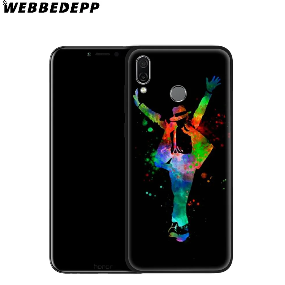 WEBBEDEPP Michael Jackson Mj Soft Case for Huawei Mate Honor 20 6A 7A 7C 7X 8 9 9X 10 View Lite Pro 30 |