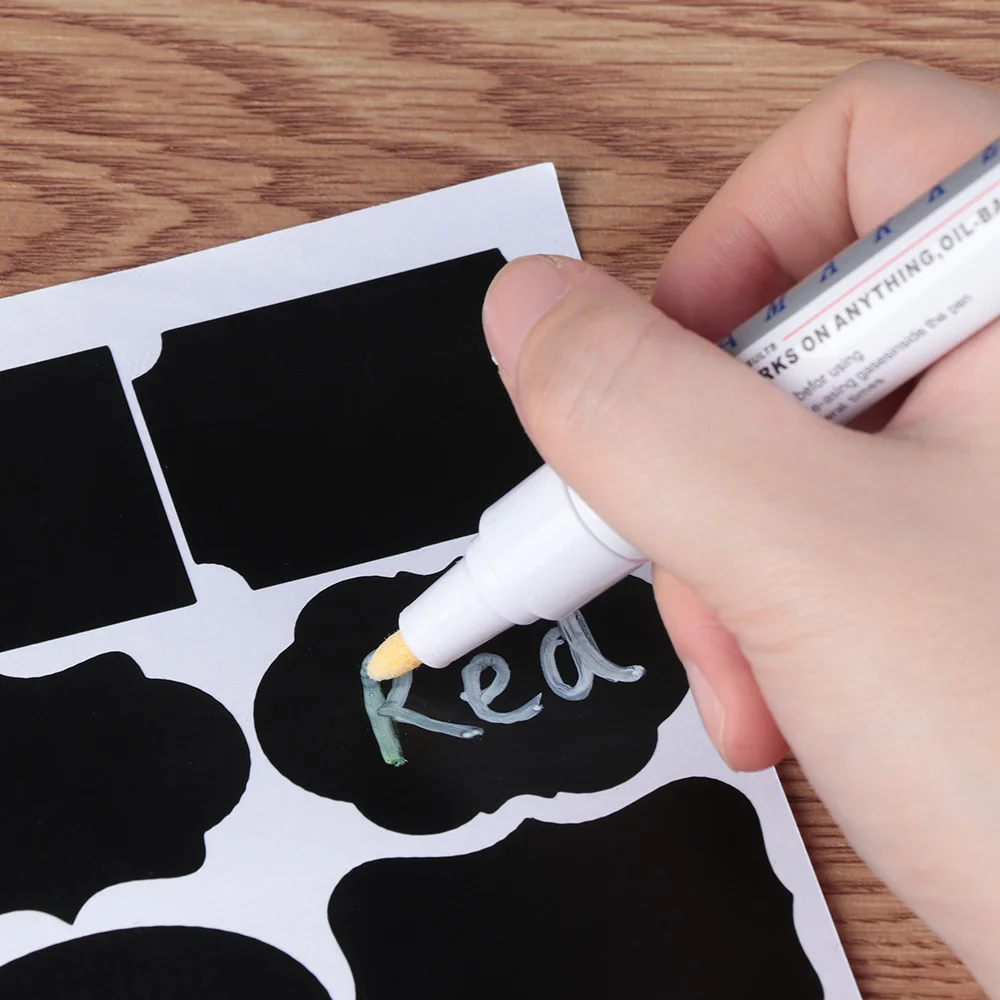 Водонепроницаемые наклейки для школьной доски стикеры с маркером кухонные