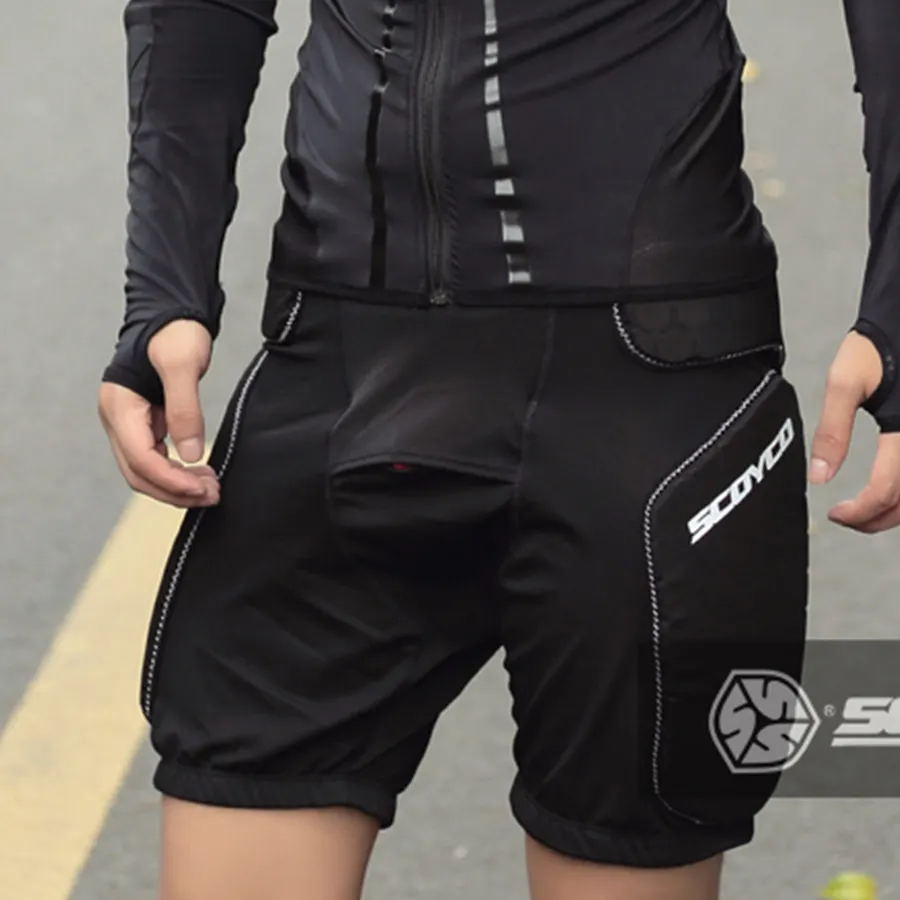 Броня для мотокросса SCOYCO защита бедер шорты противоударные поддерживающие бедра