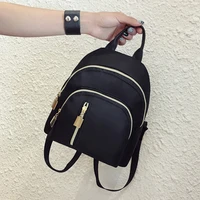 fashion color collision oxford small black shoulder bag lady leisure schoolbag lady casual backpack unisex backpack travel bag