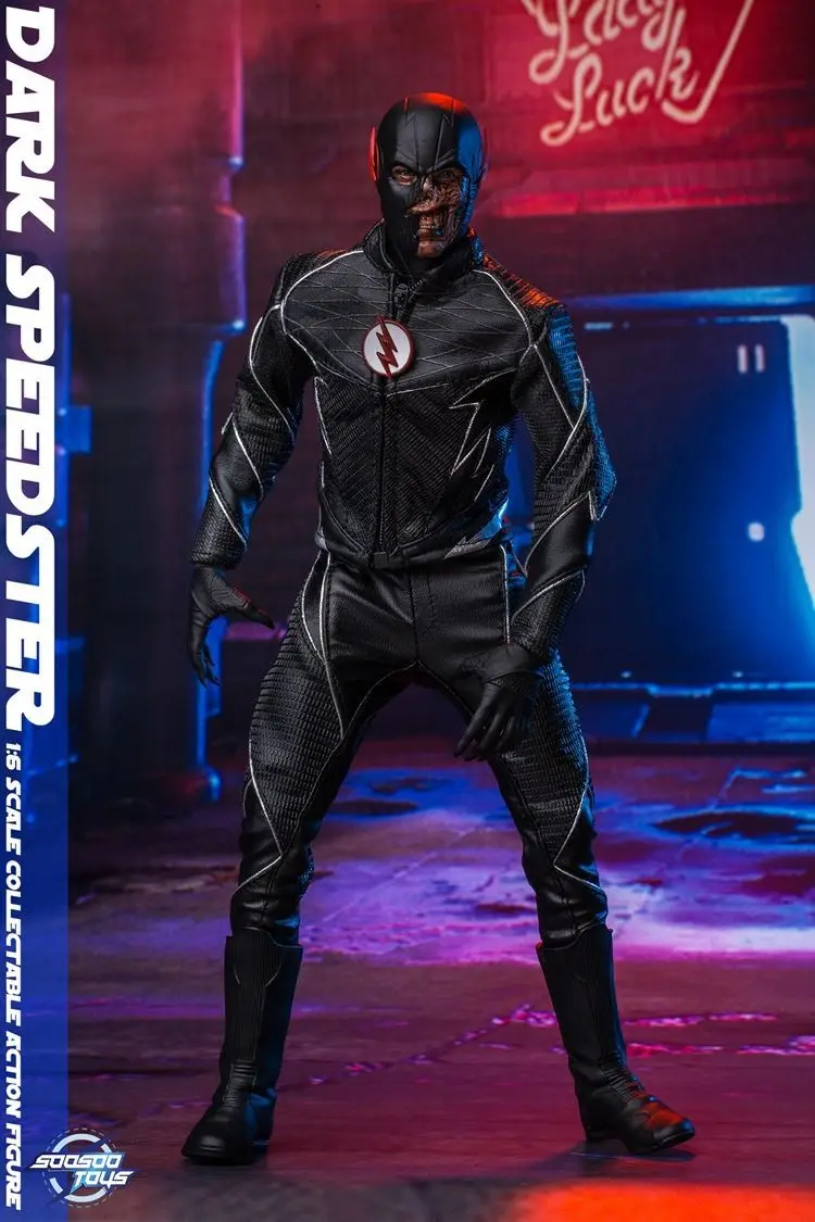 Soosootoys SST010 1/6 Dark Flash Dark Speedster Коллекция фигурка для фанатов подарок на праздник