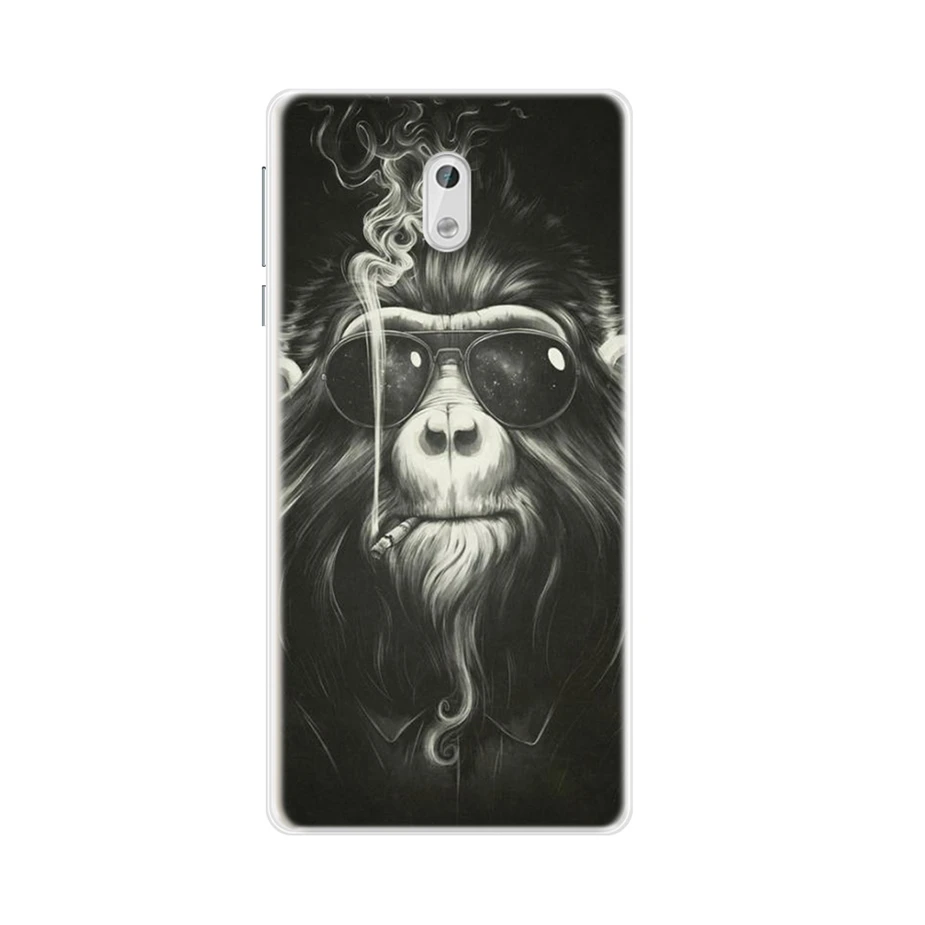 Коричневый Для Funda Nokia 3 Мягкая силиконовая задняя накладка из ТПУ чехол для Nokia 3 чехол для телефона Full Portection Shell для Nokia 3 TA-1032 TA-1020 чехол 5,0 - Цвет: Коричневый
