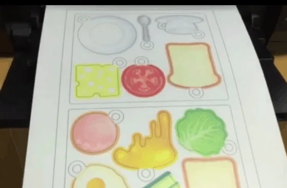 A4 белый shrinky dinks печати пластиковых листов 10 листов/уп