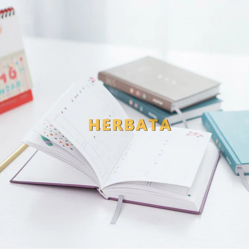 Индивидуальный дневник-планировщик на 365 дней Женский офисный еженедельный