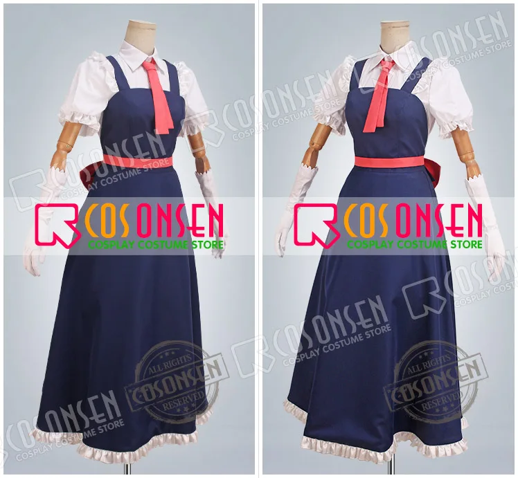 COSPLAYONSEN Miss Kobayashi's Dragon Maid Tohru Косплей Костюм Kobayashi san Chi без горничной униформы с